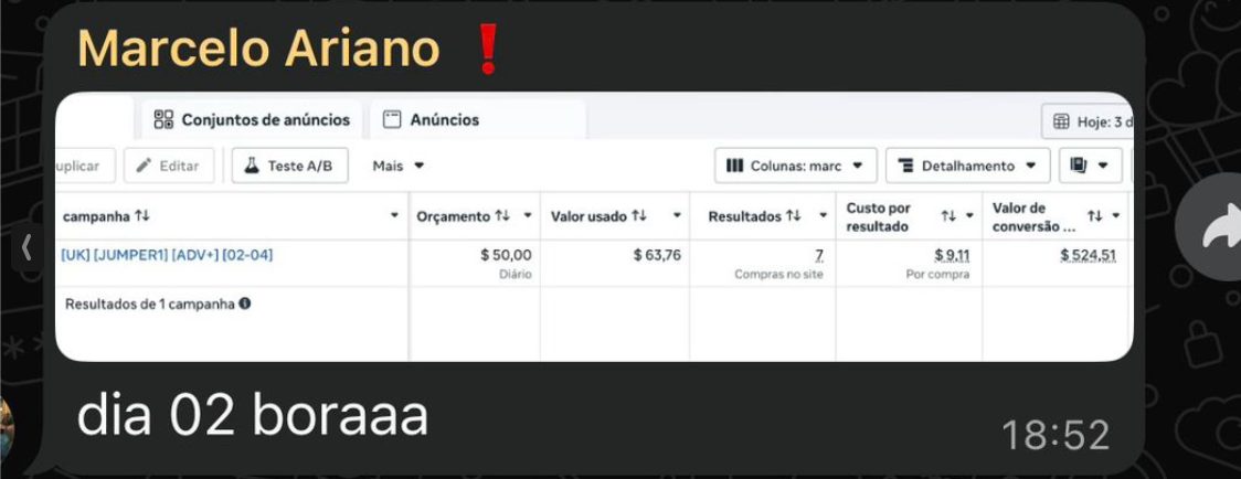 Marc Ariano resultado 3