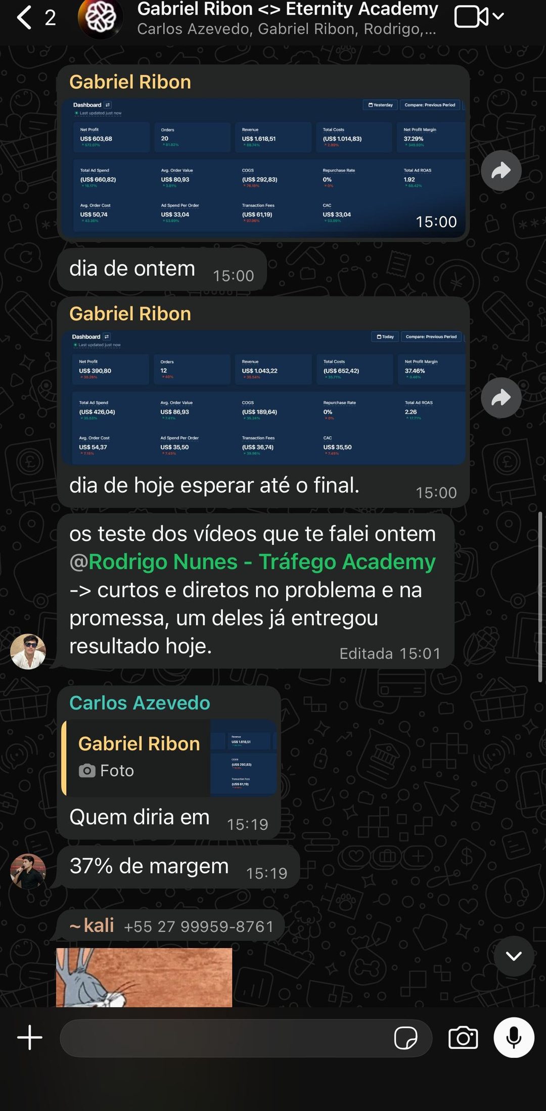 Gabriel Ribon resultado 1