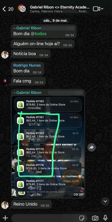 Gabriel Ribon resultado 3