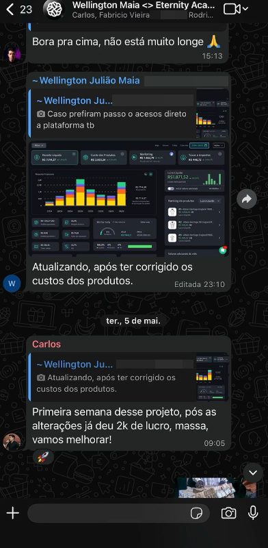 Wellington Maia resultado 1